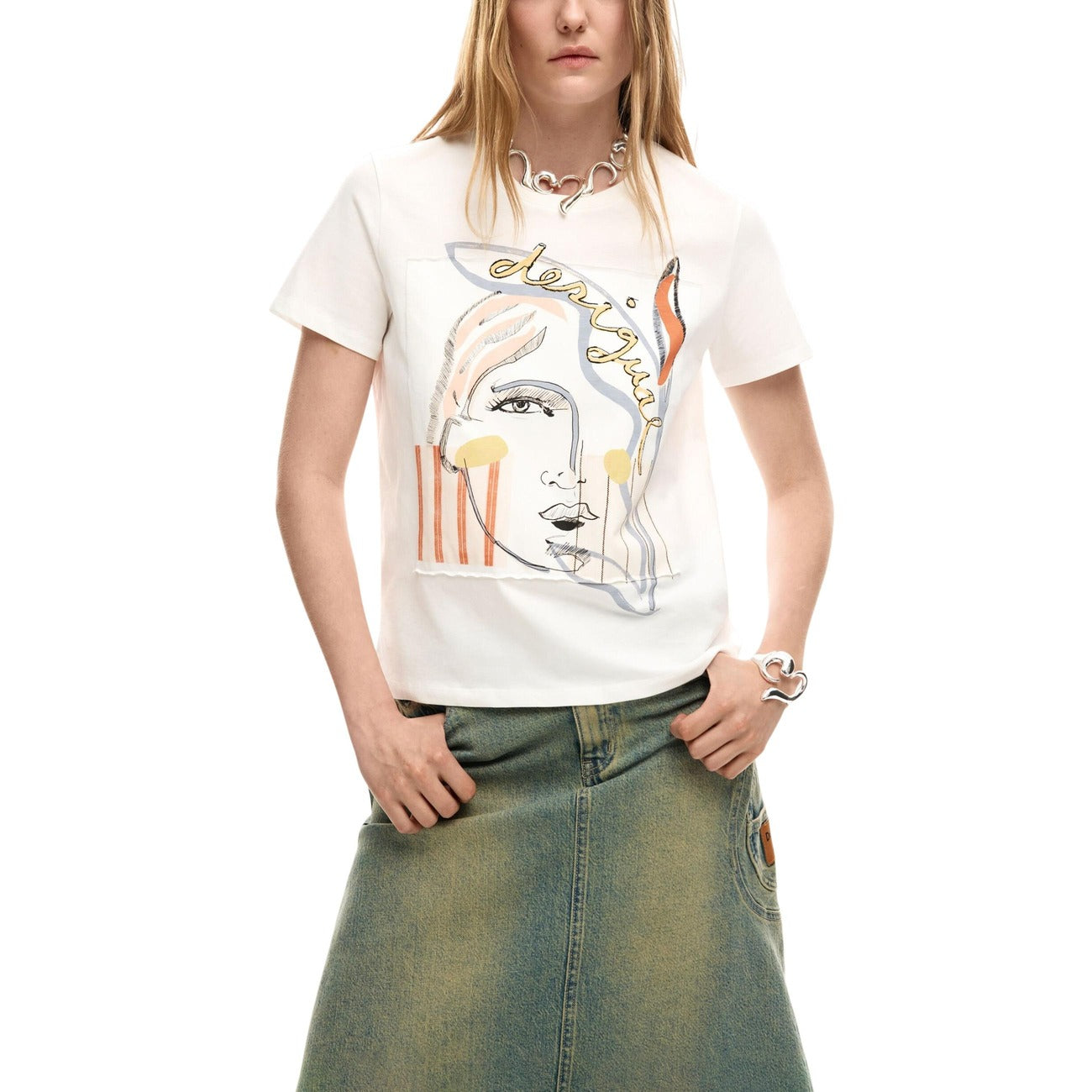 Desigual - T-Shirt Donna